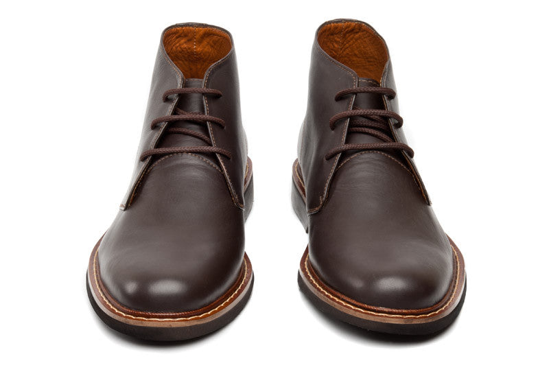 Bailey Chukka Boot Dark Brown Beckett Simonon The most amazing stylish and affordable shoes for men